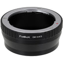 Fotodiox Objektiv Mount Adapter - Olympus Zuiko (OM) 35mm SLR-Objektiv auf Micro Four Thirds (MFT, M4/3) Mount Mirrorless Kamera Gehäuse