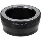 Fotodiox Objektiv Mount Adapter - Olympus Zuiko (OM) 35mm SLR-Objektiv auf Micro Four Thirds (MFT, M4/3) Mount Mirrorless Kamera Gehäuse