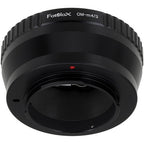 Fotodiox Objektiv Mount Adapter - Olympus Zuiko (OM) 35mm SLR-Objektiv auf Micro Four Thirds (MFT, M4/3) Mount Mirrorless Kamera Gehäuse