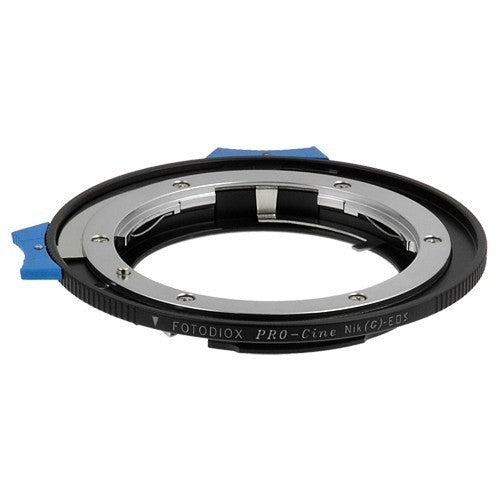 Fotodiox Pro Objektiv Mount Adapter - Nikon Nikkor F Mount G-Type D/SLR Objektiv auf Canon EOS (EF, EF-S) Mount SLR Kameragehäuse mit integriertem Blendenwahlrad
