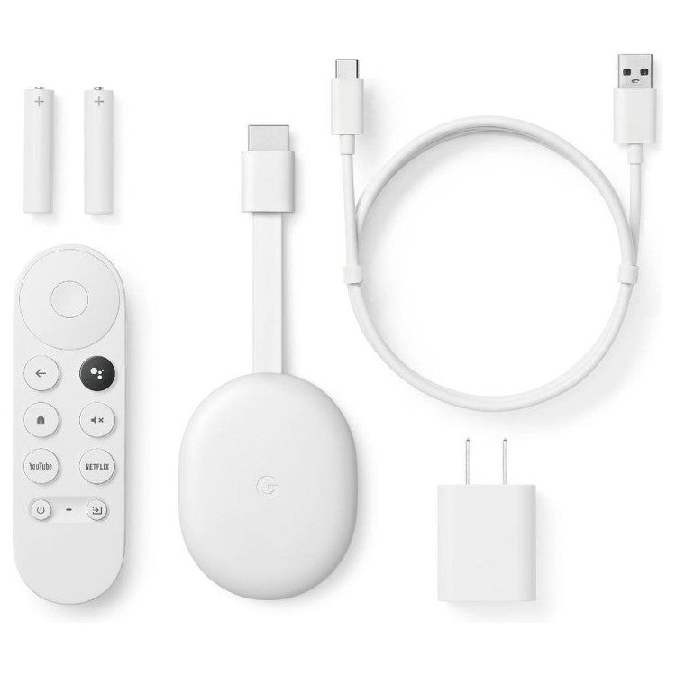 Google Chromecast Wit met Google TV OUTLET