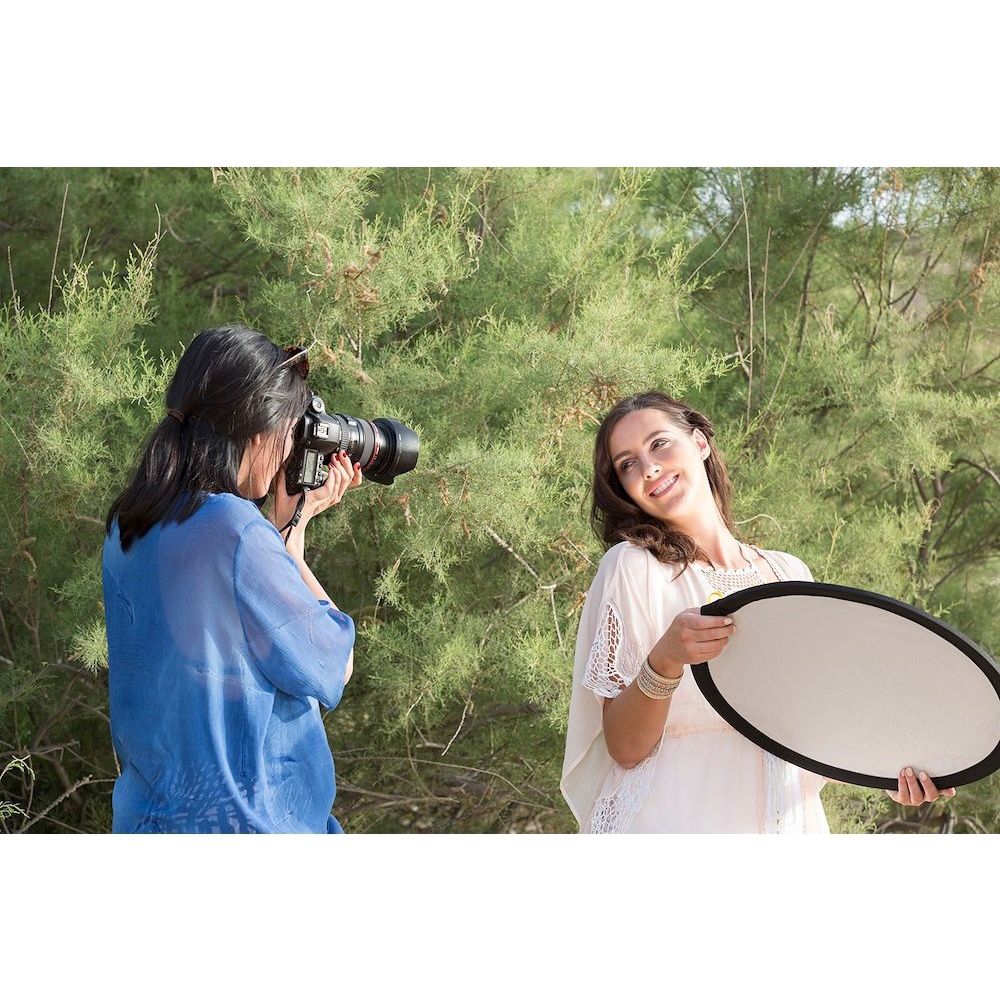 Manfrotto faltbarer Reflexionsschirm 50cm gold/weiß