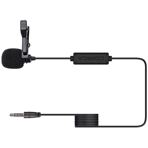 Comica Lavalier Mikrofon für TRRS Smartphones (Kabel 2,5 Meter)