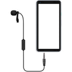 Comica Lavalier Mikrofon für TRRS Smartphones (Kabel 2,5 Meter)