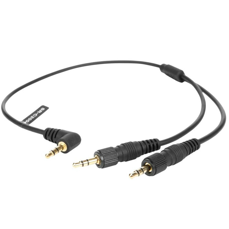 Saramonic SR-C2004 3.5mm TRS to dual 3.5mm TRS adapter cable (30cm)