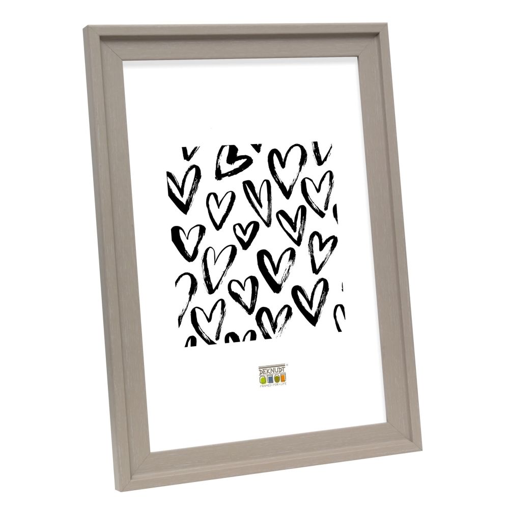 Deknudt Picture frame in beige painting look 13x18 S45EF3