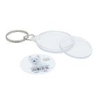 Deknudt Round photo key ring in plastic S66GA2