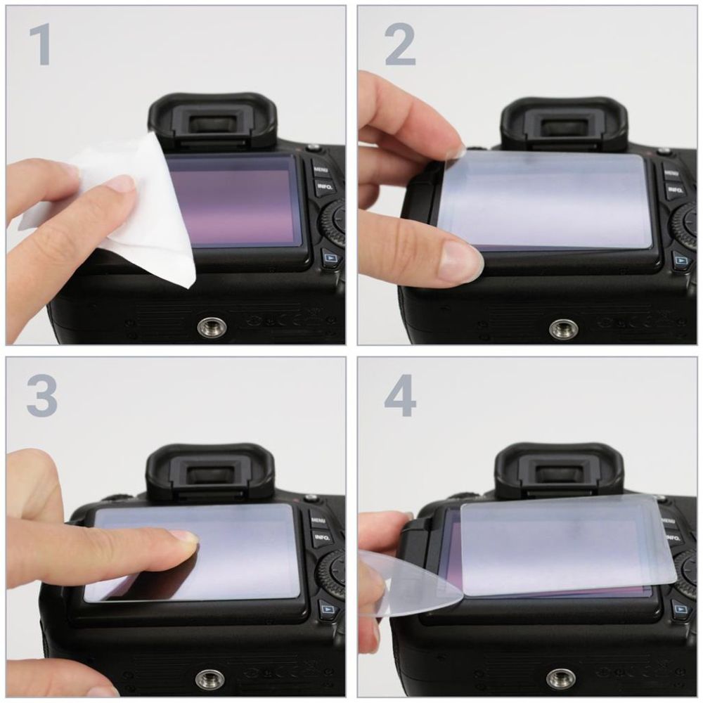 MAS Displayschutzfolie Canon EOS M5 + Panasonic S1H