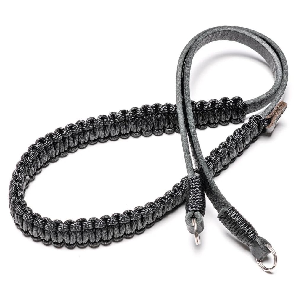 Leica 18894 Paracord-Gurt von COOPH schwarz/schwarz 126cm