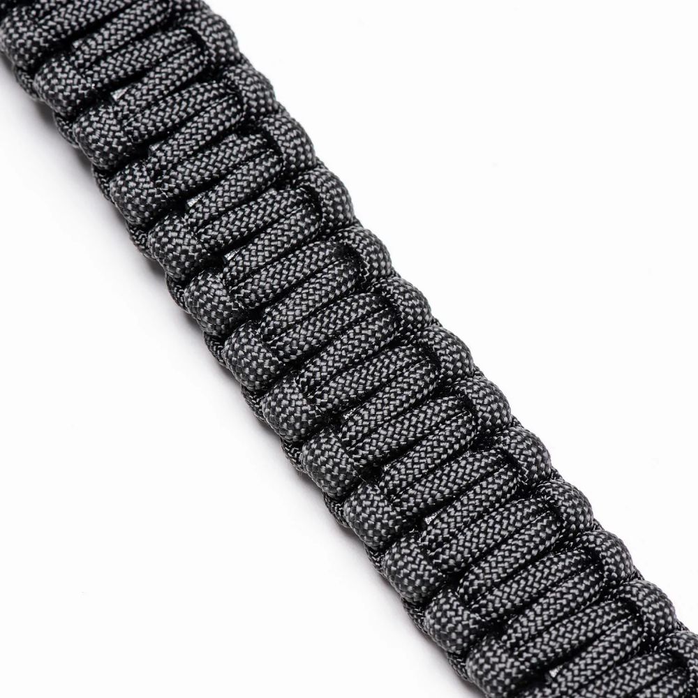 Leica 18894 Paracord-Gurt von COOPH schwarz/schwarz 126cm