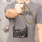 Leica 18895 Paracord-Gurt von COOPH schwarz/oliv 100cm