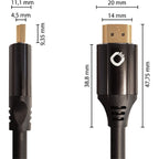 Black Magic Ultra High Speed 4K/8K HDMI Cable 120Hz - 1.5M Black