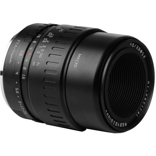 TTArtisan APS-C Macro 40mm f/2.8 Fuji X mount Black