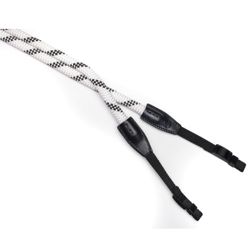Leica 19645 Double Rope Strap White und Black 126 cm SO