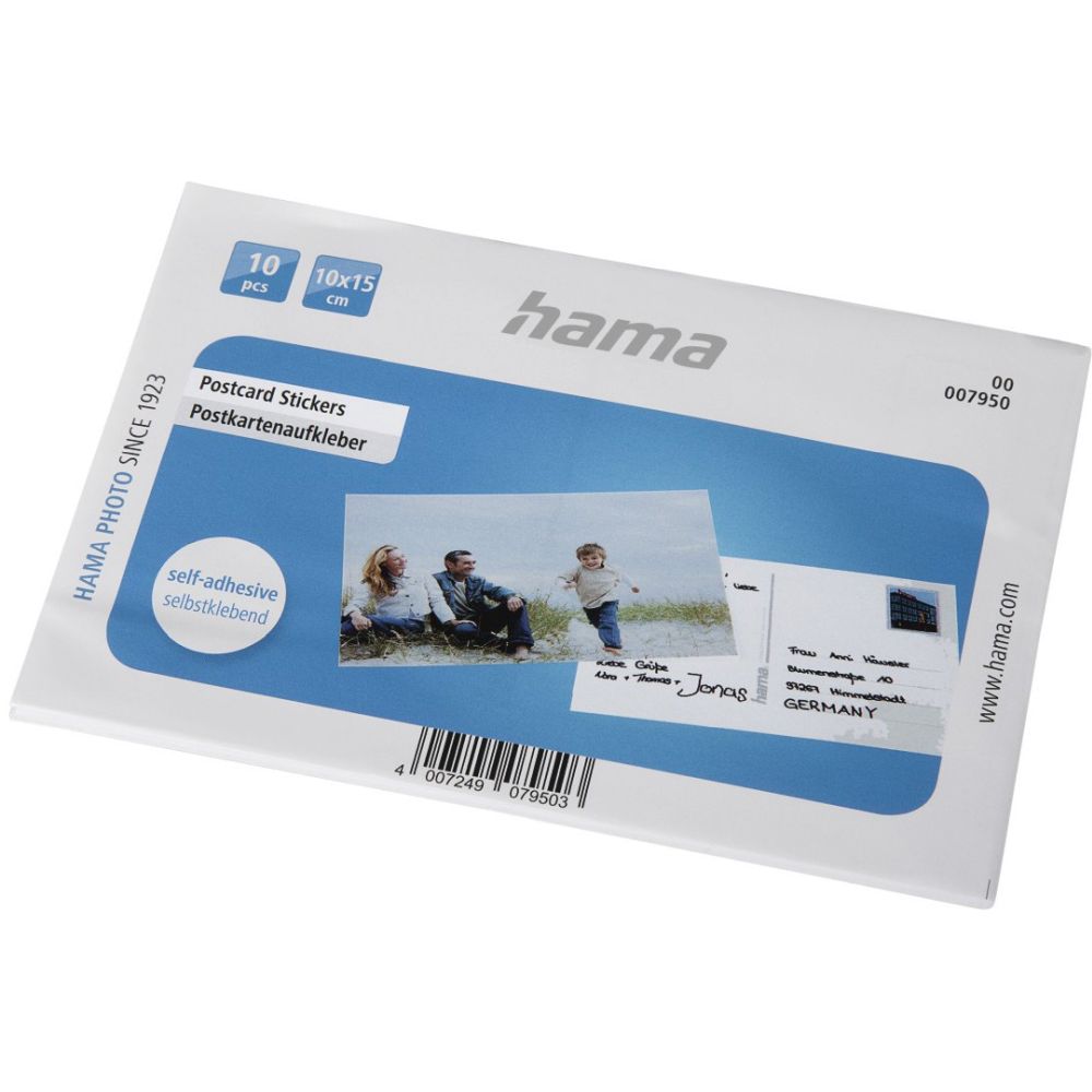 Hama Postkartenaufkleber 10 Stück für 10x15cm