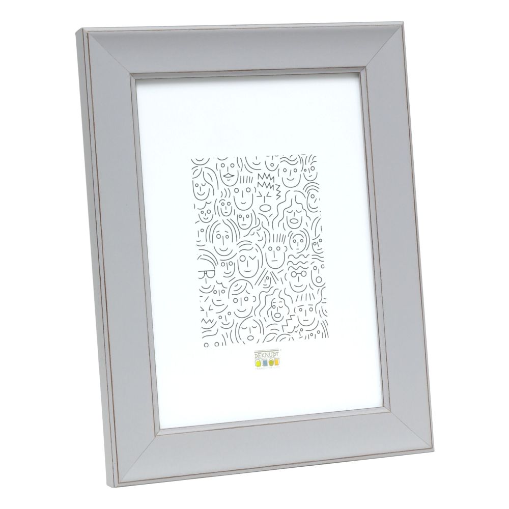 Deknudt Photo frame in light grey painted 15x20 S45YF9