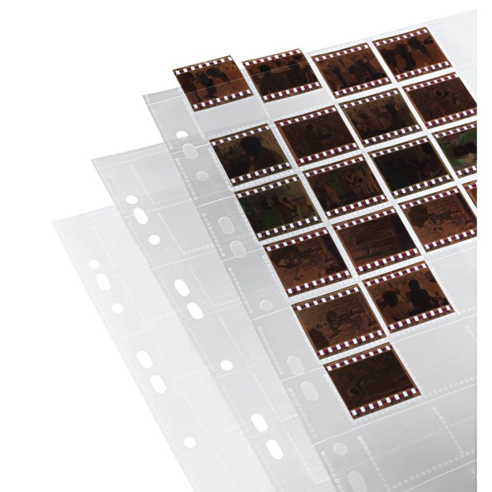 Hama negative sleeves PP clear 24x36mm 25sh
