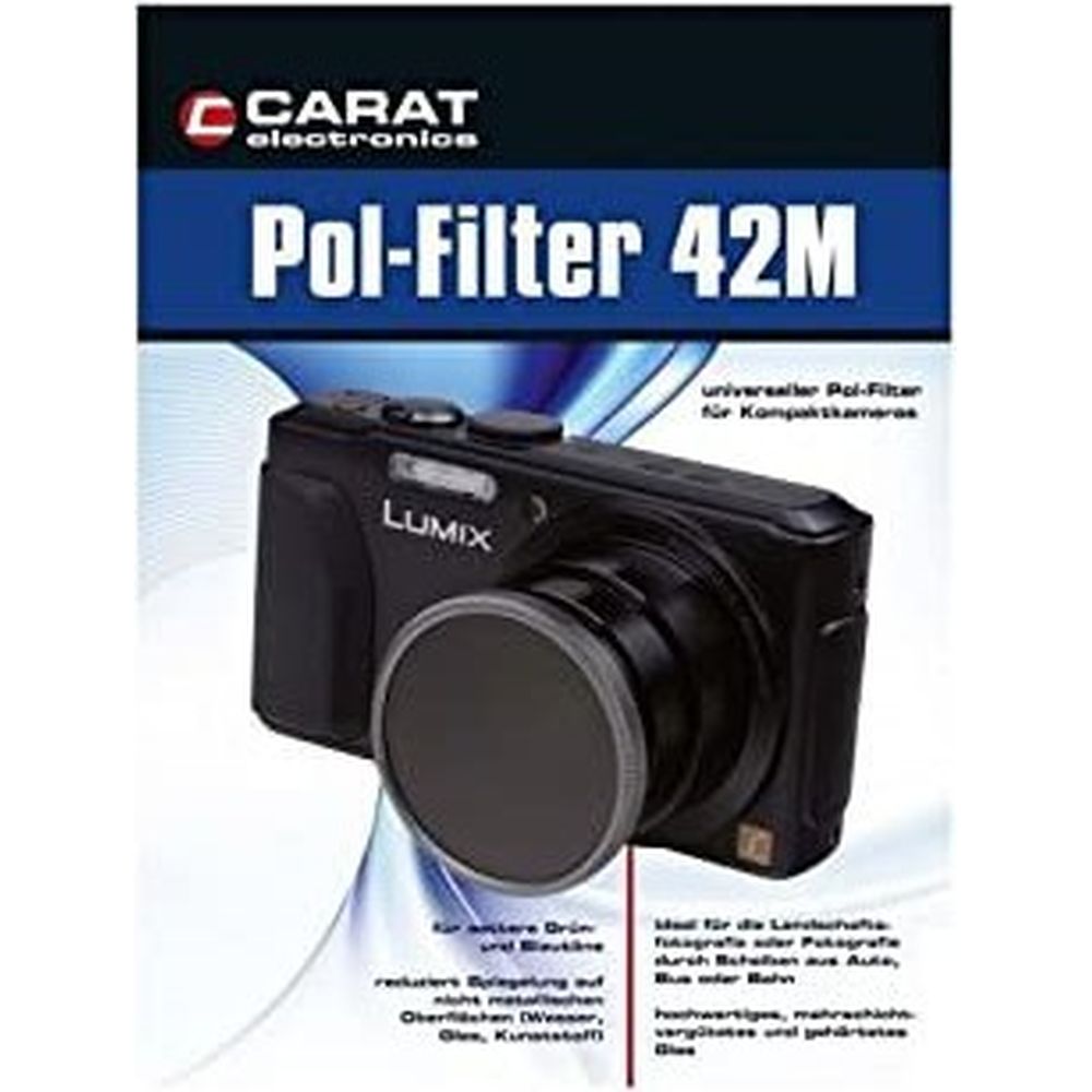 Carat Magnet Polarisationsfilter 42mm für Kompaktkameras