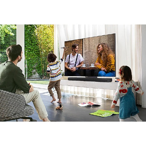 Samsung HW-Q950A Dolby Atmos Soundbar met subwoofer en achterspeakers