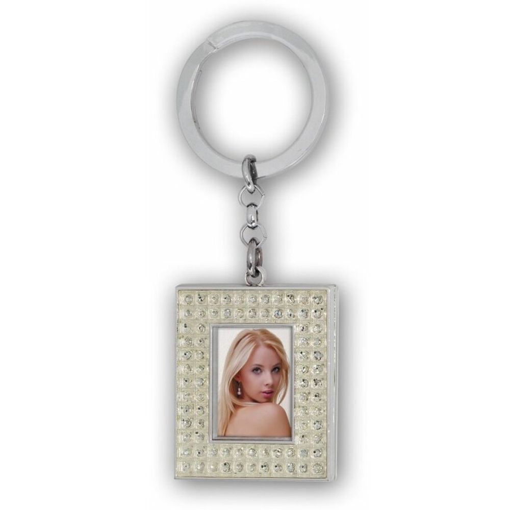 Erno Schlüsselanhänger Glamour Diamant 18x23mm