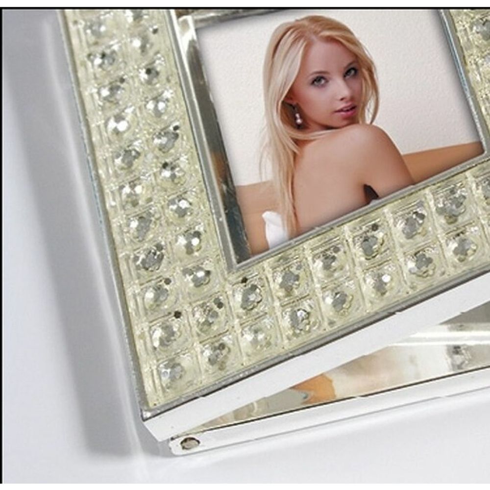 Erno Schlüsselanhänger Glamour Diamant 18x23mm