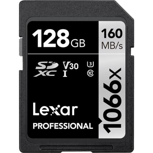 Lexar SDXC Professional 1066x 128GB V30 2-pack