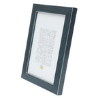 Deknudt Blue photo frame with border in silver 9x13 S41VK6