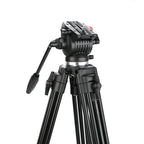 Caruba Videostar 177 Pro Video Tripod + Fluid Dampened Head