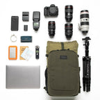 Tenba Fulton V2 16L Backpack Tan/Olive - 637-737