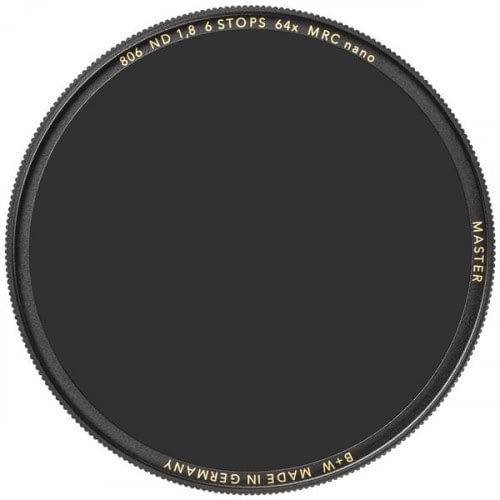 B+W, Neutraldichtefilter, ND 1,8, MRC, Nano, MASTER, 62mm