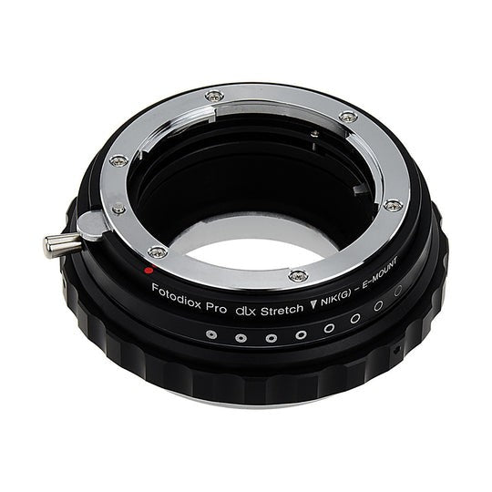 Fotodiox DLX Stretch Lens Mount adapter Nikon Nikkor F Mount G-Type to Sony E Mount