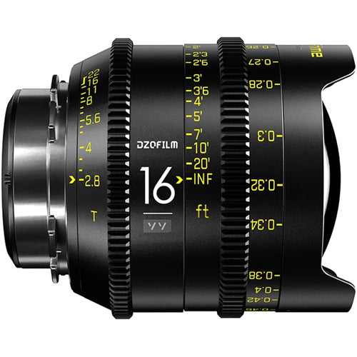 DZOFilm Vespid, Festbrennweite, FF 16mm T/2,8, PL-Bajonett