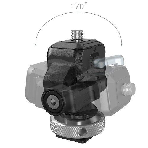 SmallRig 3514 Drop-in HawkLock Mini Quick Release Monitor Mount with Cold Shoe