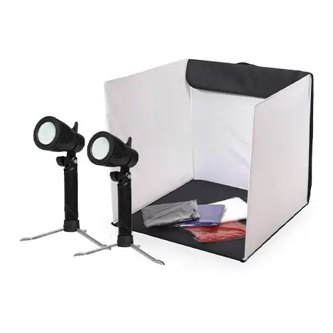 Kamera Express Mobiles LED-Fotostudio 60x60x60cm