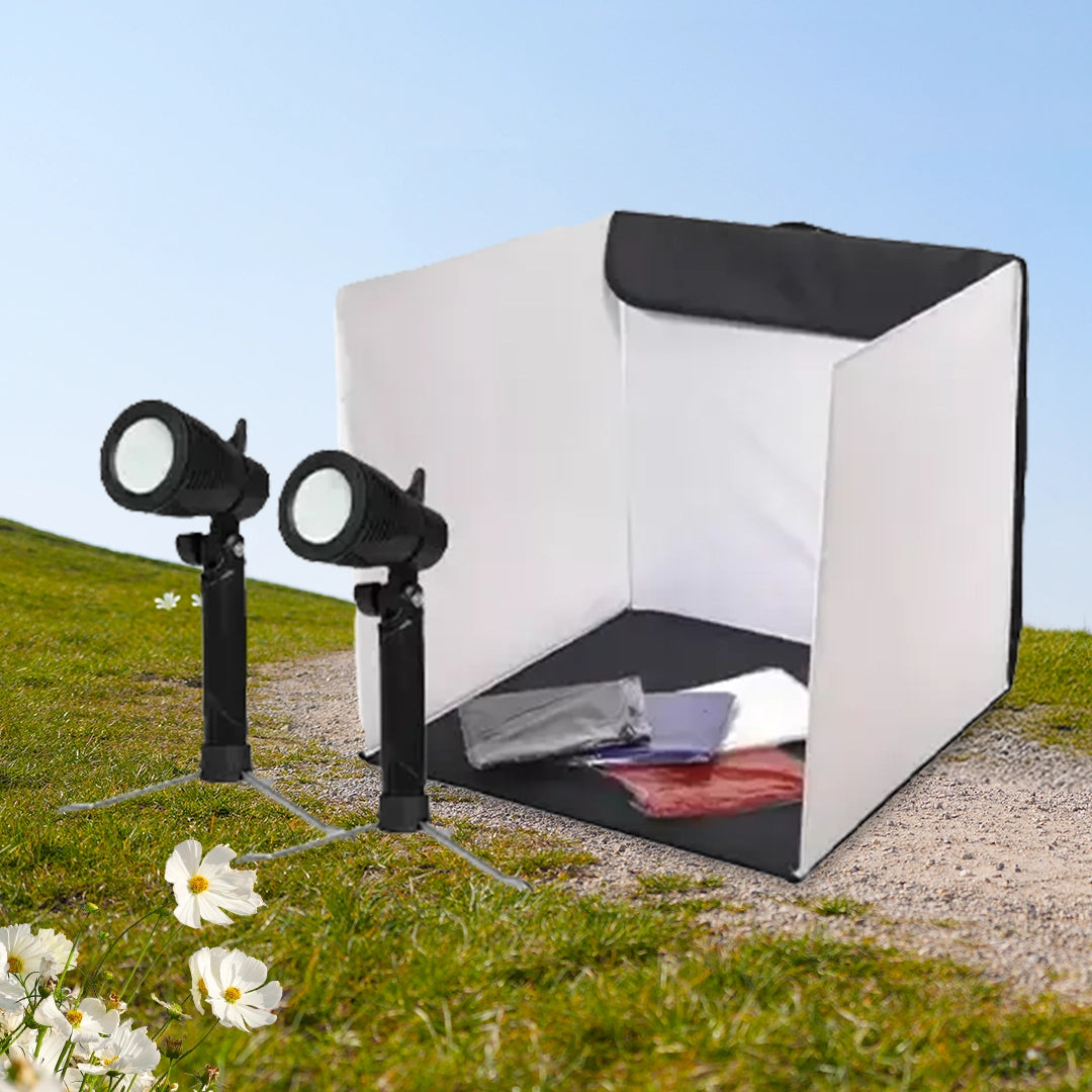 Kamera Express Mobiles LED-Fotostudio 60x60x60cm