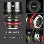 Meike Prime 24mm T2.1 Cine Objektiv Vollformat RF Anschluss