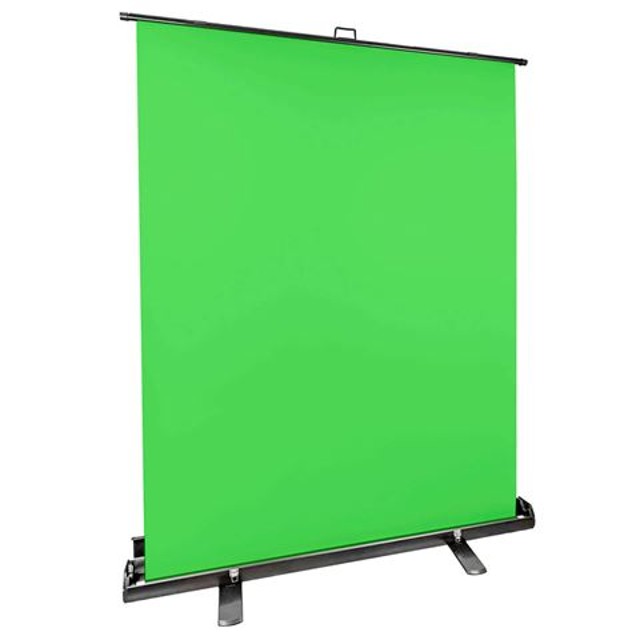 StudioKing Grüne Aufrollleinwand von StudioKing, FB-150200FG, 150 x 200 cm, Chromagrün