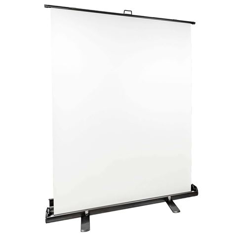 StudioKing Hintergrundrollwand FB-150200FW 150x200 cm Weiß