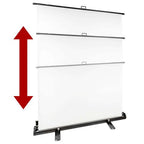 StudioKing Hintergrundrollwand FB-150200FW 150x200 cm Weiß