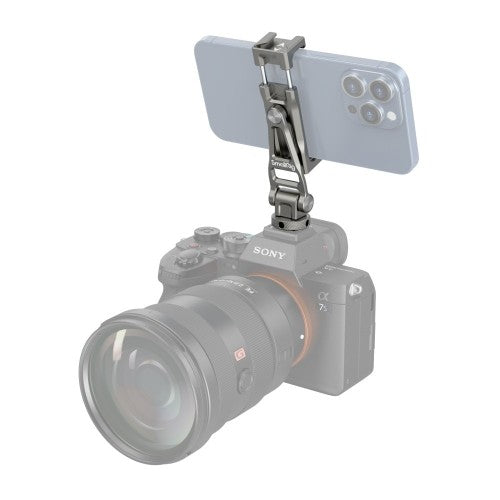 SmallRig 3559 Multifunktionaler universeller Smartphone-Halter aus Metall