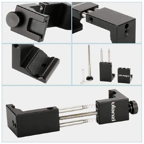 Ulanzi ST-02S phone holder with cold shoe mount metal