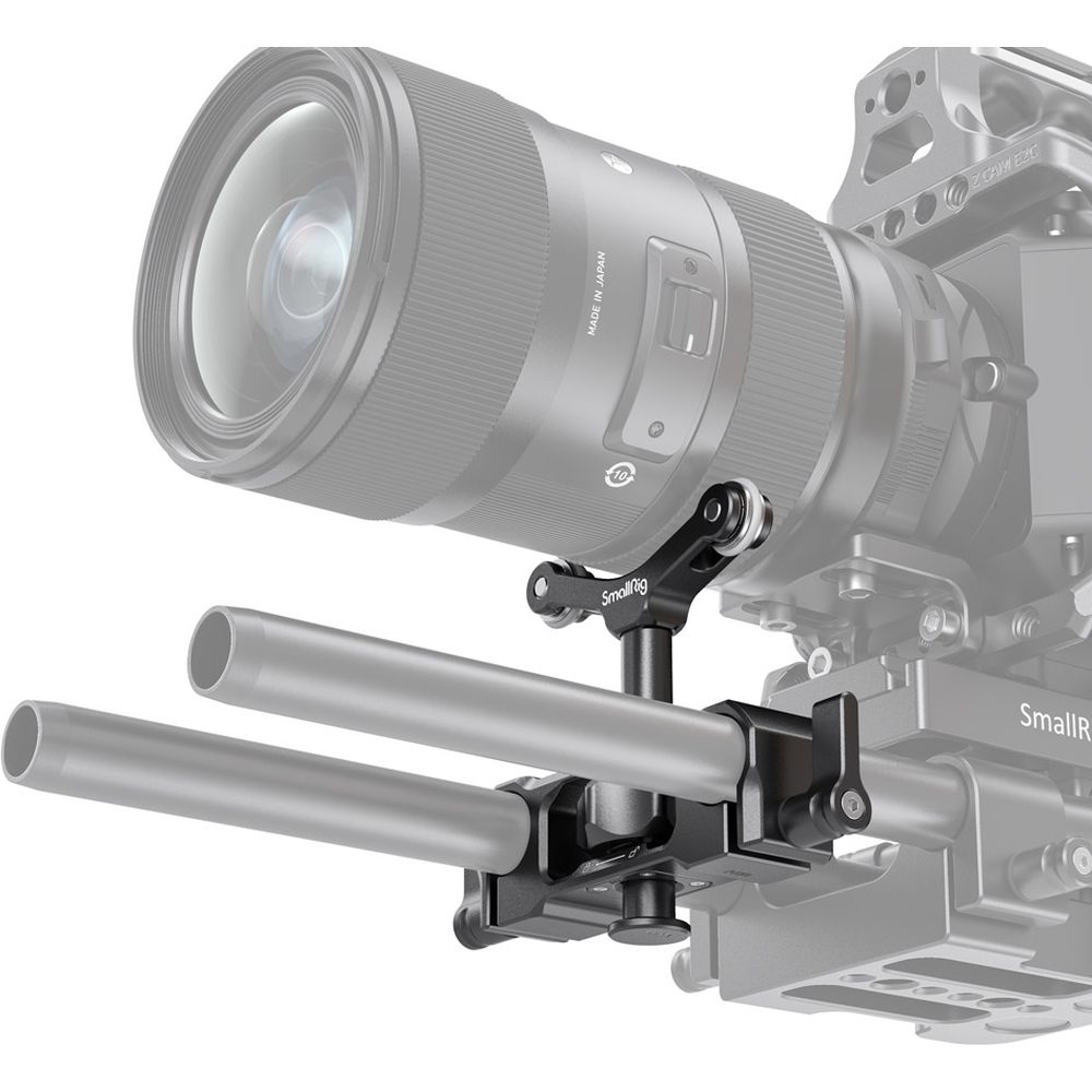 SmallRig 2727 universelle 15mm LWS Stangenhalterung für Objektive