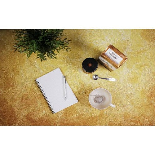 Bresser Baumwolle Hintergrund -80x120cm- Goldene Blume
