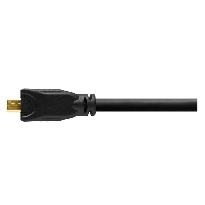 Tether Tools TetherPro HDMI-Micro-zu-HDMI-2.0-Kabel, 3 Fuß (1 m), Schwarz