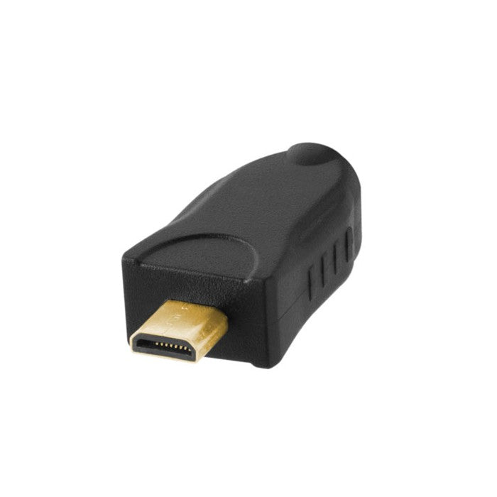 Tether Tools TetherPro HDMI-Micro-zu-HDMI-2.0-Kabel, 15 Fuß (4,6 m), Schwarz