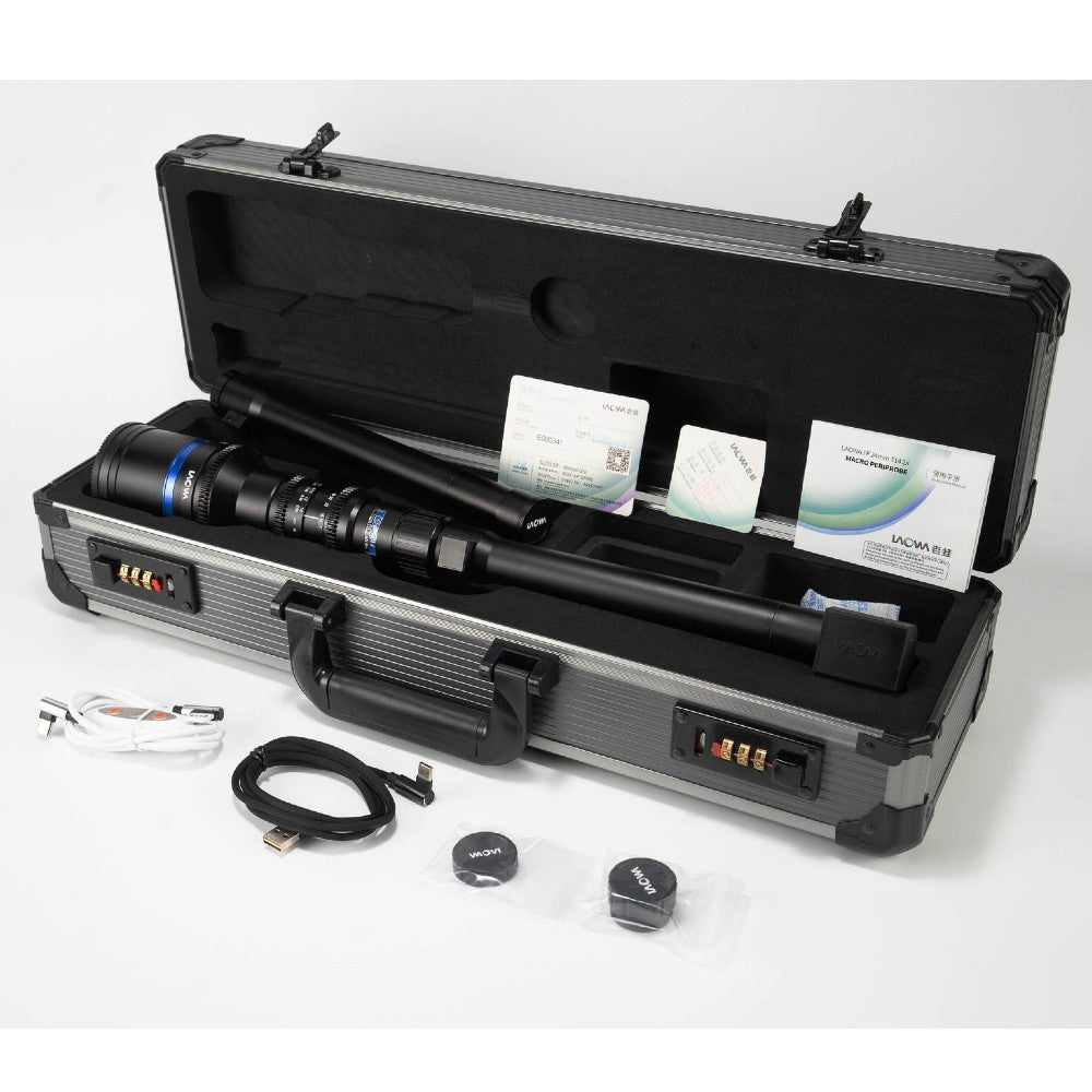 Laowa 24mm T14 2X Peri Probe Lens (Cine) - Nikon F