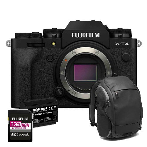 Fujifilm X-T4 Black Travel Kit