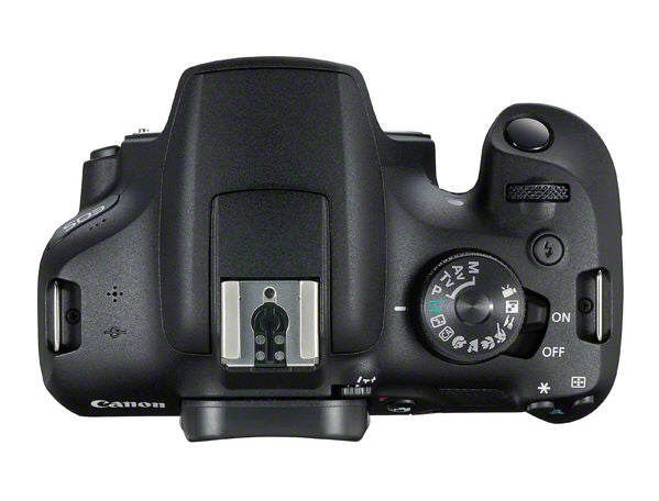 Canon EOS 2000D + EF-S 18-55mm F/4-5.6 IS STM compact