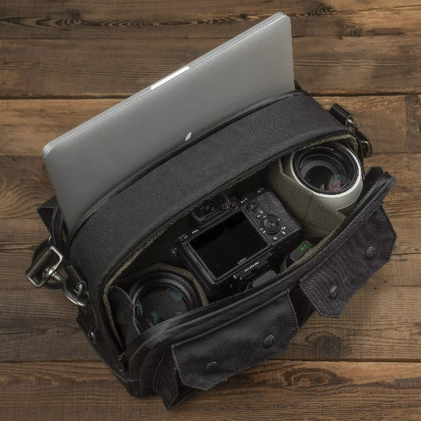 Wotancraft Scout Camerabag - Charcoal black