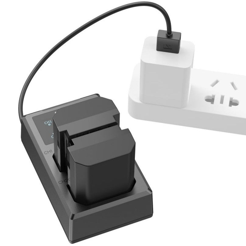 SmallRig 3824 NP-FZ100 Kamera-Akku und Ladeset